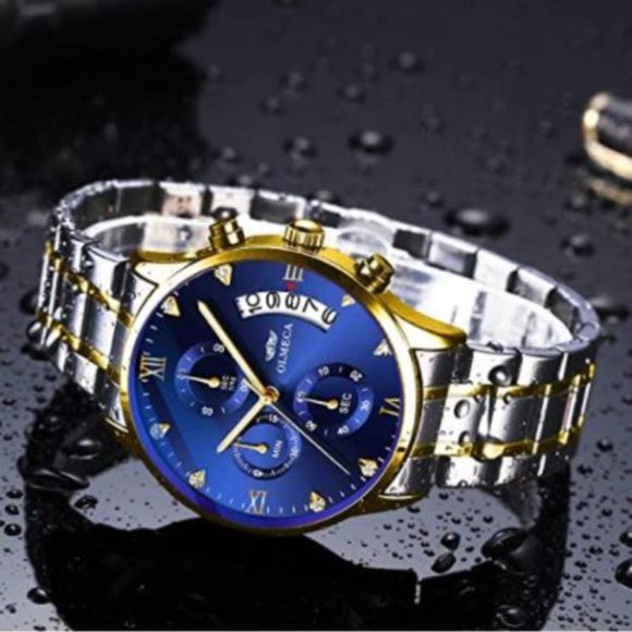 Men's Sporty Casual Chronograph Wrist Watch - Picture 3 of 7